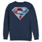 Men's Superman Logo Geometric Sweatshirt