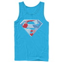 Men's Superman Logo Geometric Tank Top