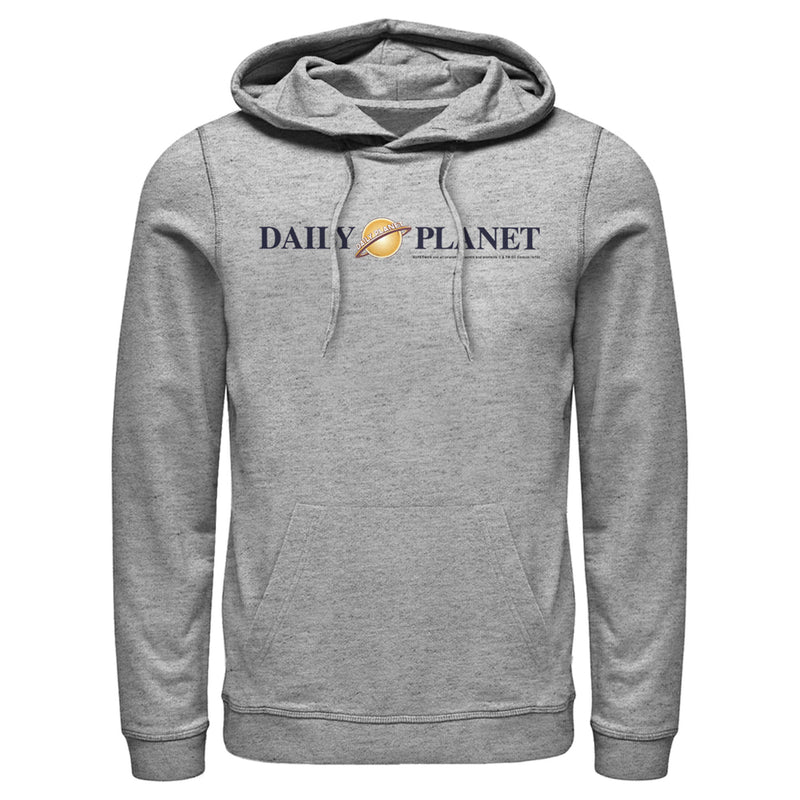 Men's Superman Daily Planet Logo Pull Over Hoodie