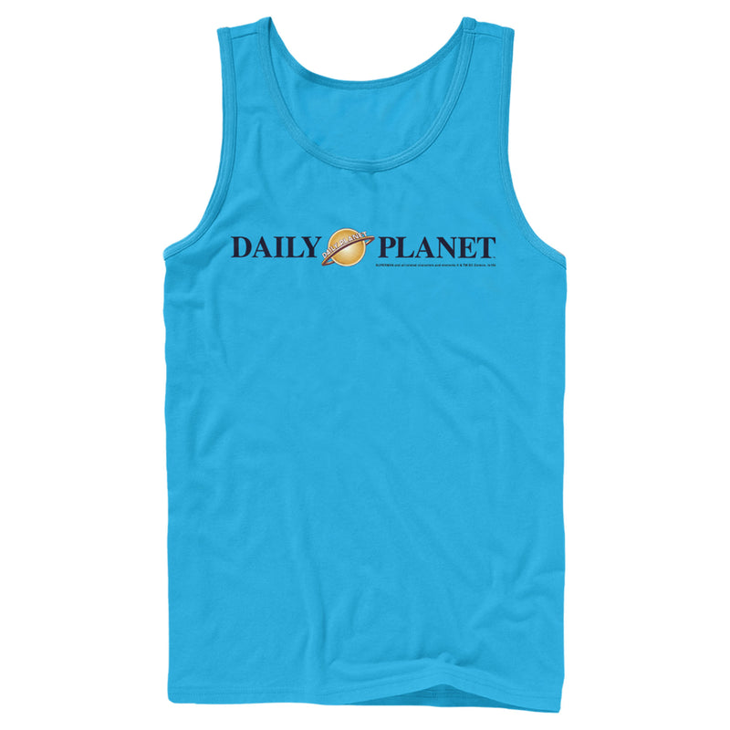 Men's Superman Daily Planet Logo Tank Top