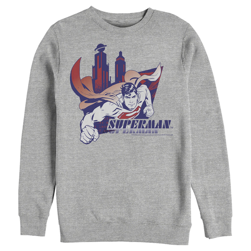 Men's Superman City's Hero Sweatshirt