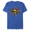 Men's Superman Logo Lightning T-Shirt