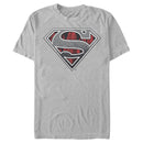 Men's Superman Logo Grunge T-Shirt