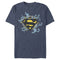 Men's Superman Logo Broken Chain T-Shirt