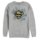 Men's Superman Logo Broken Chain Sweatshirt