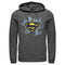 Men's Superman Logo Broken Chain Pull Over Hoodie