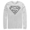 Men's Superman Logo Sleek Long Sleeve Shirt