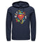 Men's Superman Logo Solar System Pull Over Hoodie