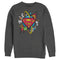 Men's Superman Logo Solar System Sweatshirt