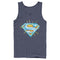 Men's Superman Glowing Shield Logo Tank Top