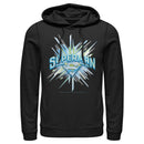 Men's Superman Logo Icicles Pull Over Hoodie