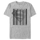 Men's Superman Logo Hero Barcode T-Shirt