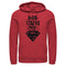 Men's Superman Father's Day Dad My Hero Pull Over Hoodie