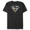 Men's Superman Tropical Shield Logo T-Shirt