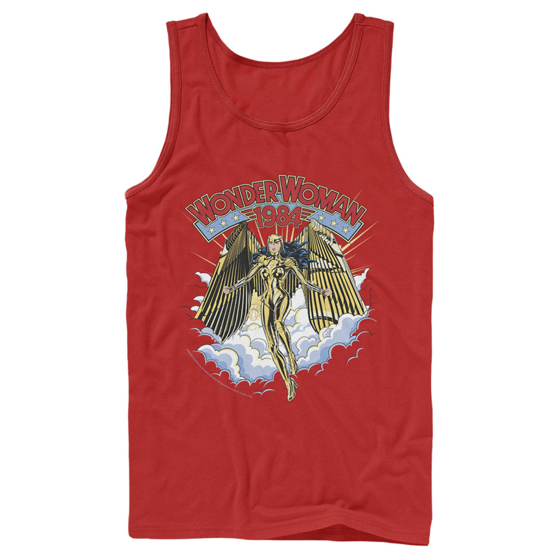 Men's Wonder Woman 1984 Golden Eagle Tank Top