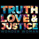 Men's Wonder Woman 1984 Truth Love Justice T-Shirt