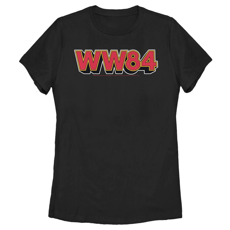 Women's Wonder Woman 1984 WW84 Logo T-Shirt