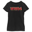 Girl's Wonder Woman 1984 WW84 Logo T-Shirt