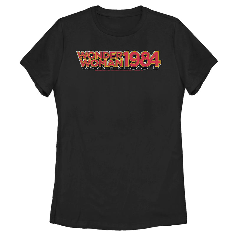 Women's Wonder Woman 1984 Retro WW Logo T-Shirt