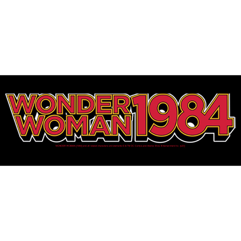 Boy's Wonder Woman 1984 Retro WW Logo T-Shirt