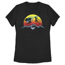 Women's Wonder Woman 1984 Skyline Battle T-Shirt