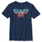 Boy's Wonder Woman 1984 TV Logo Overlay T-Shirt