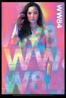 Men's Wonder Woman 1984 Pastel Glitch T-Shirt