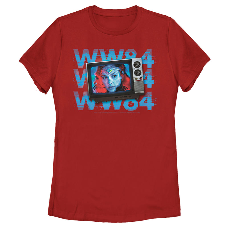 Women's Wonder Woman 1984 Caught on TV T-Shirt