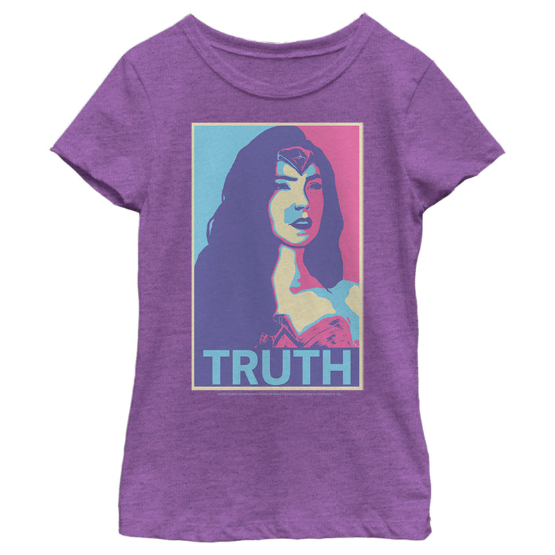 Girl's Wonder Woman 1984 Pastel Truth T-Shirt