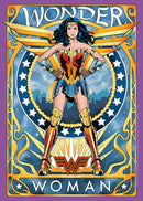 Girl's Wonder Woman 1984 Trading Card T-Shirt