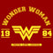Men's Wonder Woman 1984 WW Collegiate T-Shirt