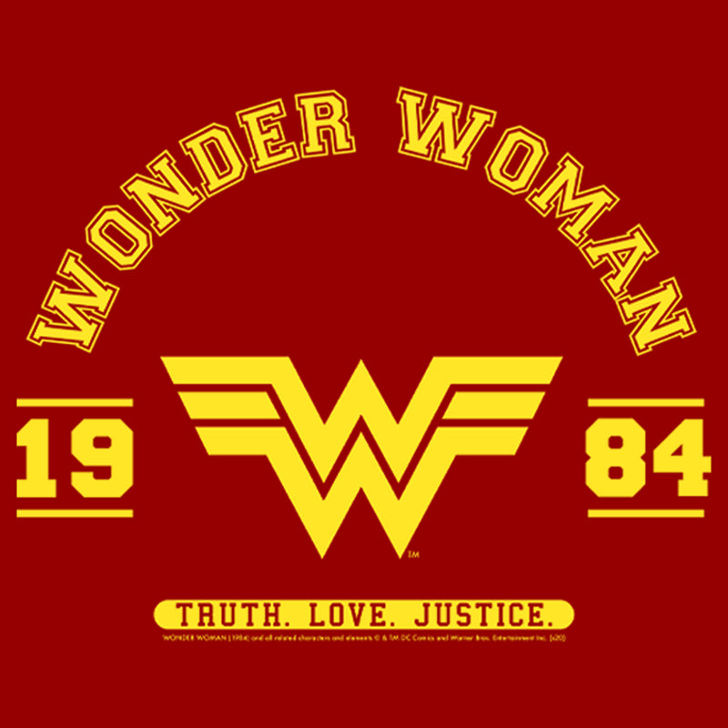 Men's Wonder Woman 1984 WW Collegiate T-Shirt