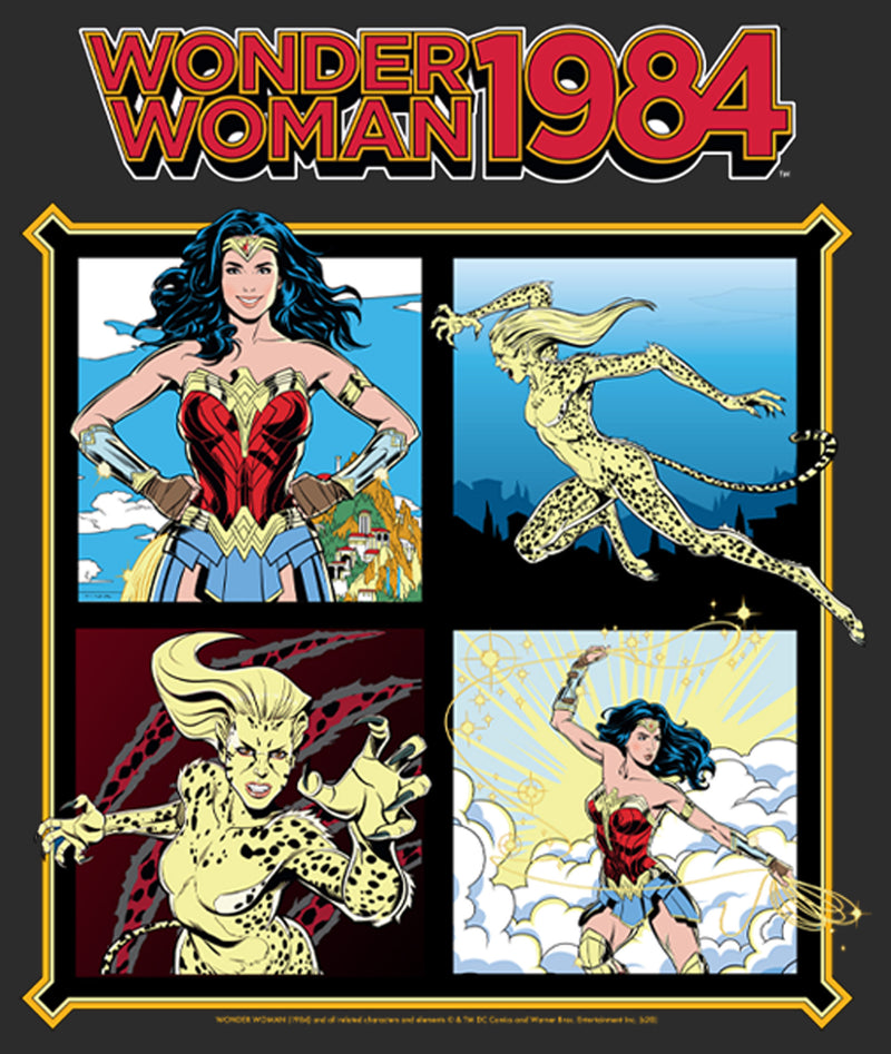 Women's Wonder Woman 1984 Comic Panels T-Shirt