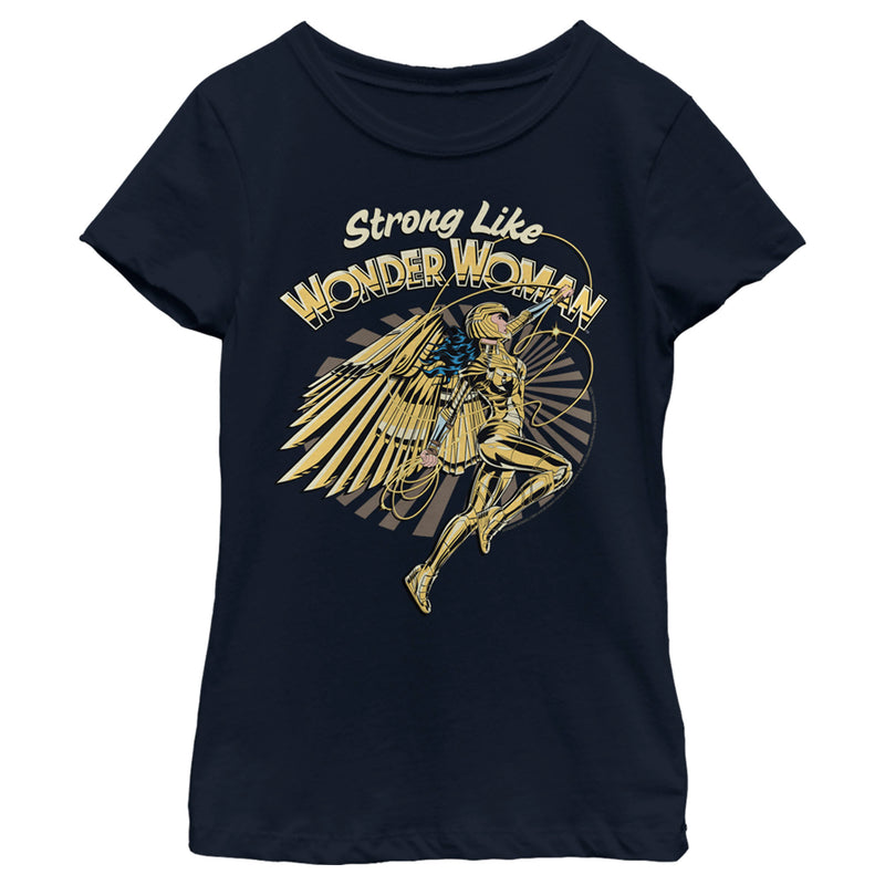 Girl's Wonder Woman 1984 Strong Woman T-Shirt