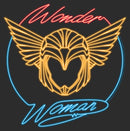 Women's Wonder Woman 1984 Golden Neon Helmet T-Shirt