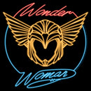 Men's Wonder Woman 1984 Golden Neon Helmet T-Shirt