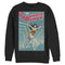 Men's Justice League Retro Comic Cover Sweatshirt