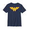 Boy's Justice League Two Color Logo T-Shirt