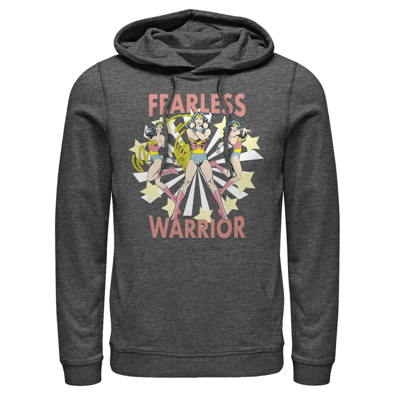 Men's Justice League Fearless Warrior Pull Over Hoodie