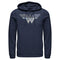 Men's Justice League Patchwork Logo Pull Over Hoodie