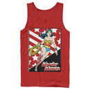 Men's Justice League Stars And Stripes Poster Tank Top