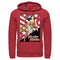 Men's Justice League Stars And Stripes Poster Pull Over Hoodie