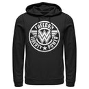 Men's Justice League Freedom Liberty Power Logo Pull Over Hoodie