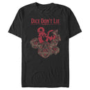 Men's Dungeons & Dragons Dice Don't Lie Logo T-Shirt