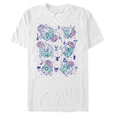 Men's Dungeons & Dragons Pastel Floral Dice T-Shirt