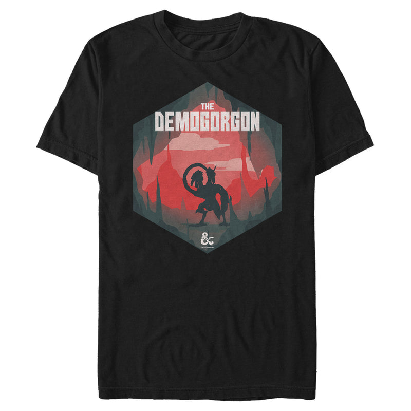 Men's Dungeons & Dragons Demogorgon Monster Frame T-Shirt