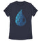 Women's Magic: The Gathering Blue Mana Decorative Water Symbol T-Shirt