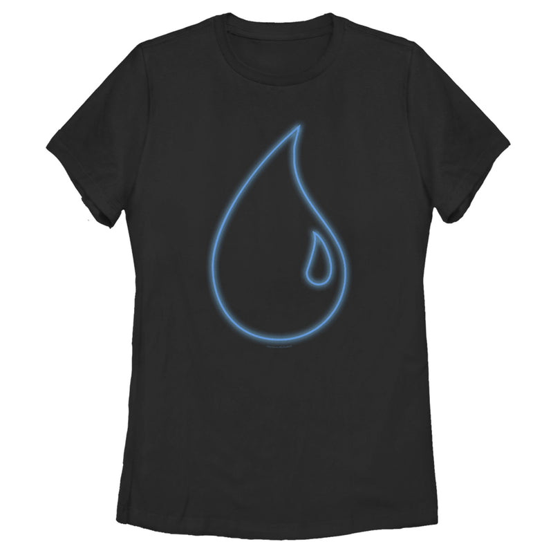 Women's Magic: The Gathering Blue Mana Water Outline T-Shirt