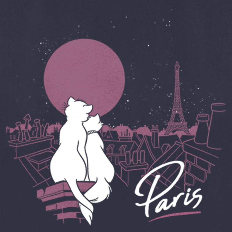 Women's Aristocats Duchess and Thomas Love in Paris T-Shirt