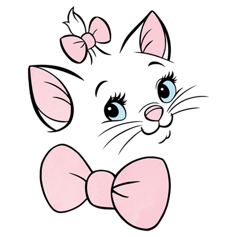 Junior's Aristocats Marie Face T-Shirt